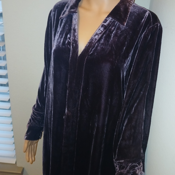 Sundance Hendrix Velvet Dress Size XL - Picture 2 of 10